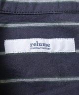 JOURNAL STANDARD relume（ジャーナルスタンダードレリューム）シャツワンピース 紺 サイズ:F レディース/2200692349052