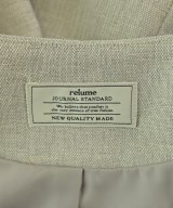 JOURNAL STANDARD relume（ジャーナルスタンダードレリューム）ノーカラージャケット グレー サイズ:36(S位) レディース/2200694089062