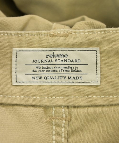 JOURNAL STANDARD relume（ジャーナルスタンダードレリューム）チノパン ベージュ サイズ:34(XS位) レディース/2200697140050
