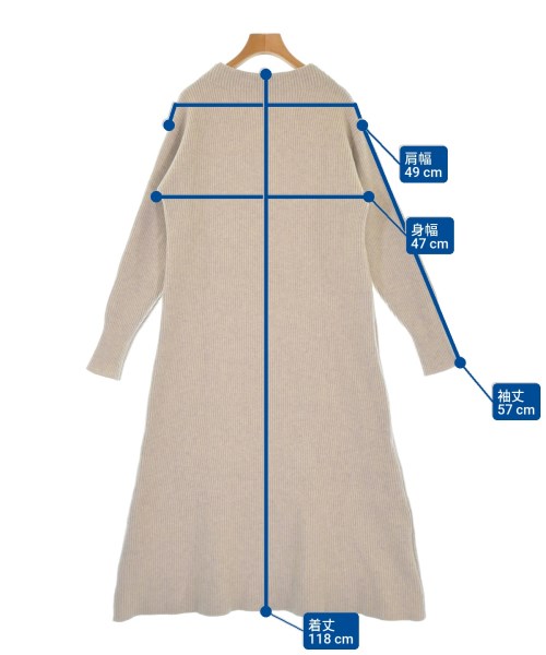 JOURNAL STANDARD relume（ジャーナルスタンダードレリューム）ワンピース ベージュ サイズ:F レディース/2200688541026