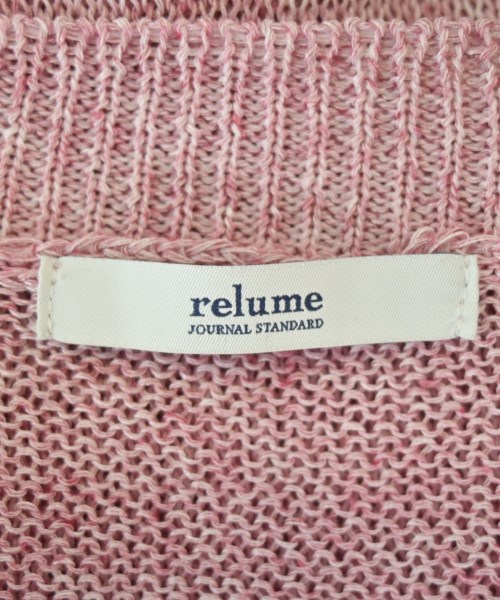 JOURNAL STANDARD relume（ジャーナルスタンダードレリューム）カーディガン ピンク サイズ:F レディース/2200694375028