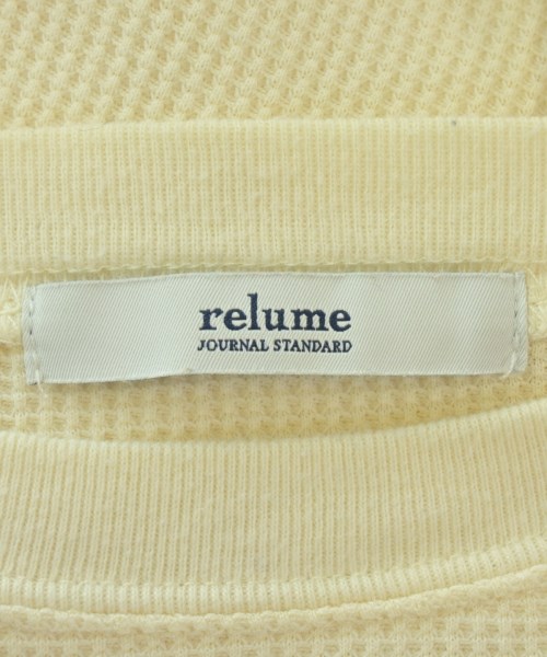 JOURNAL STANDARD relume（ジャーナルスタンダードレリューム）Tシャツ・カットソー 白 サイズ:F レディース/2200693027065