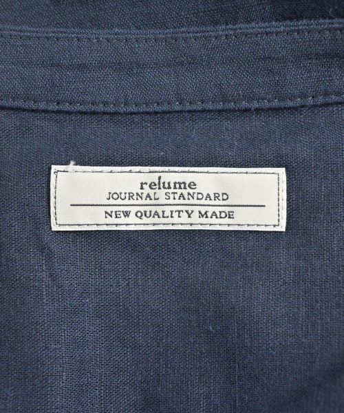 JOURNAL STANDARD relume（ジャーナルスタンダードレリューム）ブラウス 紺 サイズ:F レディース/2200696414046