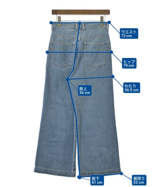 JOURNAL STANDARD relume（ジャーナルスタンダードレリューム）デニムパンツ 青 サイズ:38(M位) レディース/2200690331042