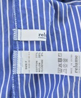 JOURNAL STANDARD relume（ジャーナルスタンダードレリューム）カジュアルシャツ 青 サイズ:F レディース/2200693071105