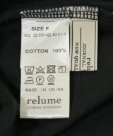 JOURNAL STANDARD relume（ジャーナルスタンダードレリューム）Tシャツ・カットソー 黒 サイズ:F レディース/2200698394018