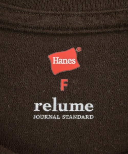 Hanes（ヘインズ）Tシャツ・カットソー 茶 サイズ:F レディース/2200698398030