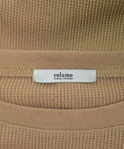 JOURNAL STANDARD relume（ジャーナルスタンダードレリューム）Tシャツ・カットソー ベージュ サイズ:F レディース/2200698469037
