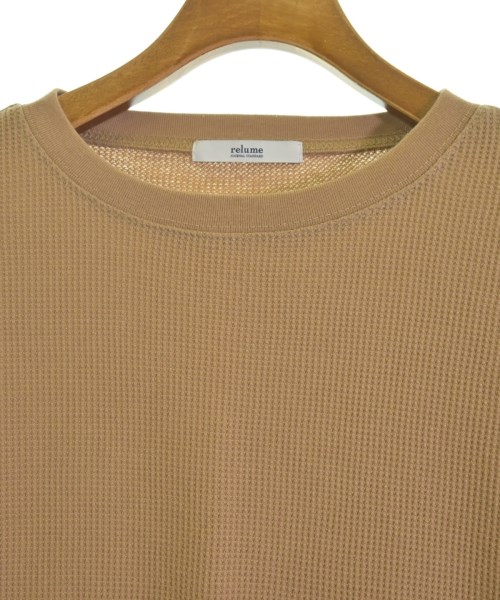 JOURNAL STANDARD relume（ジャーナルスタンダードレリューム）Tシャツ・カットソー ベージュ サイズ:F レディース/2200698469037