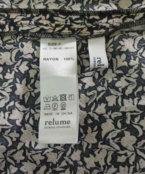 JOURNAL STANDARD relume（ジャーナルスタンダードレリューム）シャツワンピース ベージュ サイズ:F レディース/2200694923038