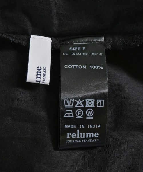 JOURNAL STANDARD relume（ジャーナルスタンダードレリューム）ブラウス 黒 サイズ:F レディース/2200696461033