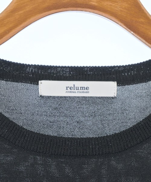 JOURNAL STANDARD relume（ジャーナルスタンダードレリューム）ベスト/ノースリーブ 黒 サイズ:F レディース/2200694472062
