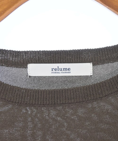 JOURNAL STANDARD relume（ジャーナルスタンダードレリューム）ベスト/ノースリーブ 茶 サイズ:F レディース/2200694472079
