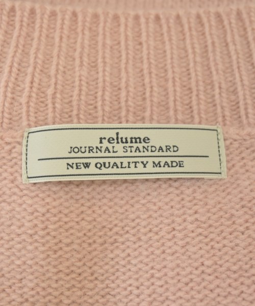 JOURNAL STANDARD relume（ジャーナルスタンダードレリューム）カーディガン ピンク サイズ:F レディース/2200696243011