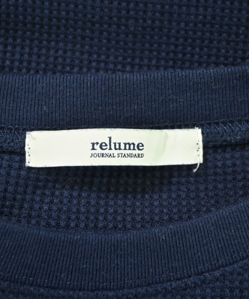 JOURNAL STANDARD relume（ジャーナルスタンダードレリューム）Tシャツ・カットソー 紺 サイズ:F レディース/2200696243035