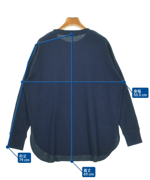JOURNAL STANDARD relume（ジャーナルスタンダードレリューム）Tシャツ・カットソー 紺 サイズ:F レディース/2200696243035