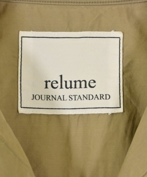 JOURNAL STANDARD relume（ジャーナルスタンダードレリューム）カジュアルシャツ カーキ サイズ:F レディース/2200690024029