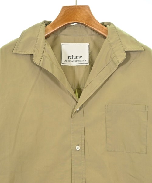 JOURNAL STANDARD relume（ジャーナルスタンダードレリューム）カジュアルシャツ カーキ サイズ:F レディース/2200690024029