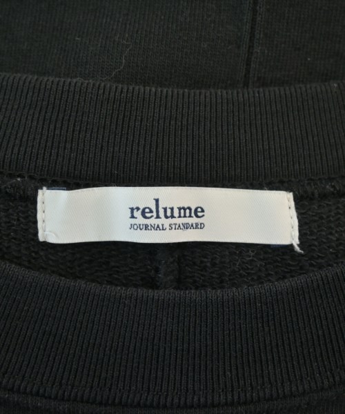 JOURNAL STANDARD relume（ジャーナルスタンダードレリューム）スウェット 黒 サイズ:F レディース/2200696476020