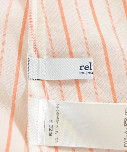 JOURNAL STANDARD relume（ジャーナルスタンダードレリューム）ブラウス オレンジ サイズ:F レディース/2200699026116