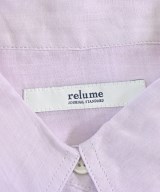 JOURNAL STANDARD relume（ジャーナルスタンダードレリューム）カジュアルシャツ 紫 サイズ:F レディース/2200699423120