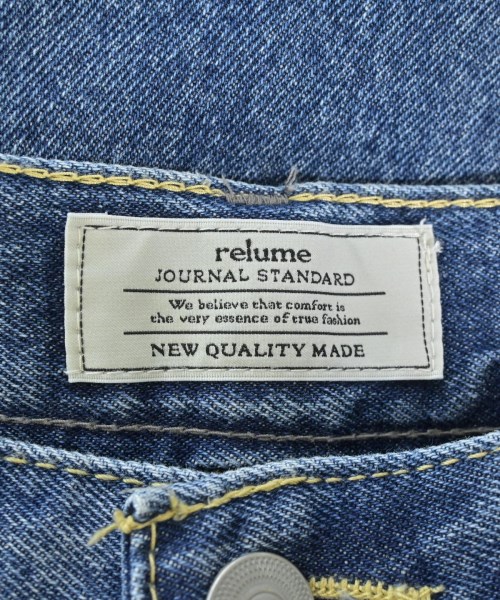 JOURNAL STANDARD relume（ジャーナルスタンダードレリューム）デニムパンツ 青 サイズ:38(M位) レディース/2200692650080