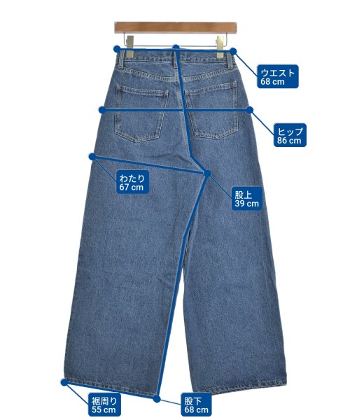 JOURNAL STANDARD relume（ジャーナルスタンダードレリューム）デニムパンツ 青 サイズ:38(M位) レディース/2200692650080