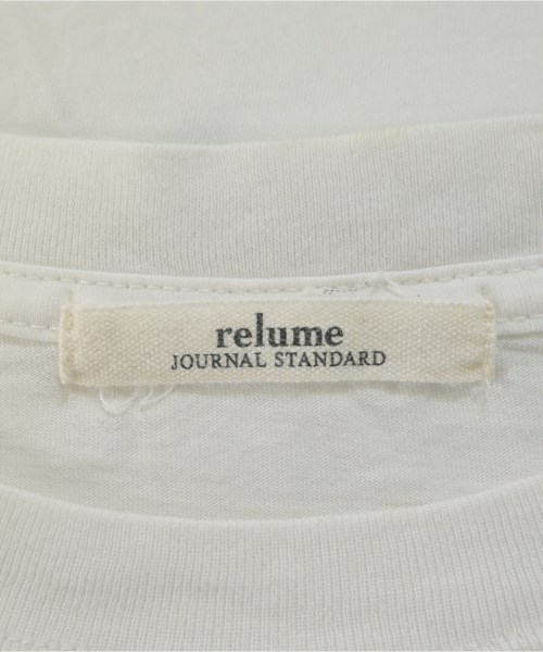 JOURNAL STANDARD relume（ジャーナルスタンダードレリューム）Tシャツ・カットソー 白 サイズ:F レディース/2200694016204