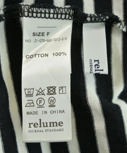 JOURNAL STANDARD relume（ジャーナルスタンダードレリューム）ノースリーブ 黒 サイズ:F レディース/2200696625039