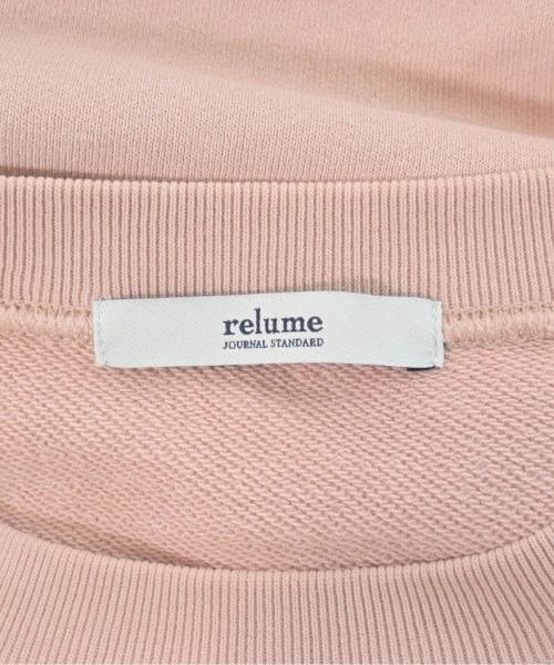 JOURNAL STANDARD relume（ジャーナルスタンダードレリューム）スウェット ピンク サイズ:F レディース/2200697952011