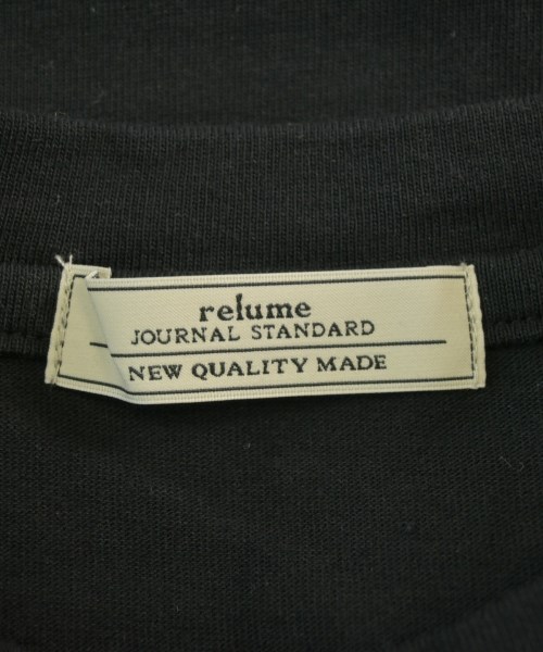 JOURNAL STANDARD relume（ジャーナルスタンダードレリューム）Tシャツ・カットソー 黒 サイズ:F レディース/2200694919024