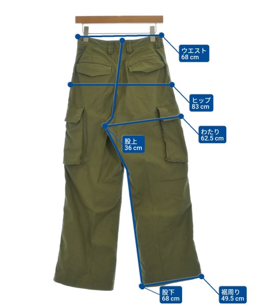 JOURNAL STANDARD relume（ジャーナルスタンダードレリューム）カーゴパンツ カーキ サイズ:38(M位) レディース/2200696599026