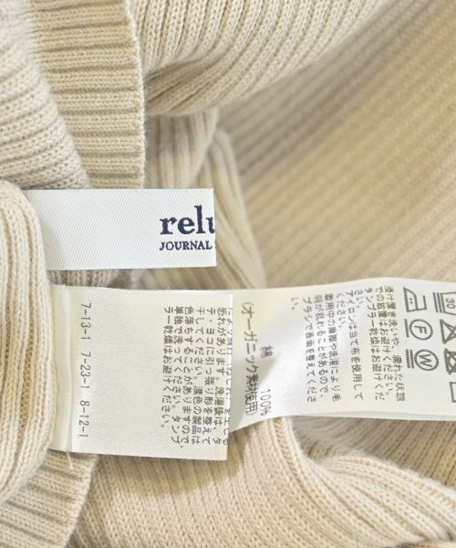JOURNAL STANDARD relume（ジャーナルスタンダードレリューム）ニット・セーター ベージュ サイズ:F レディース/2200696856020