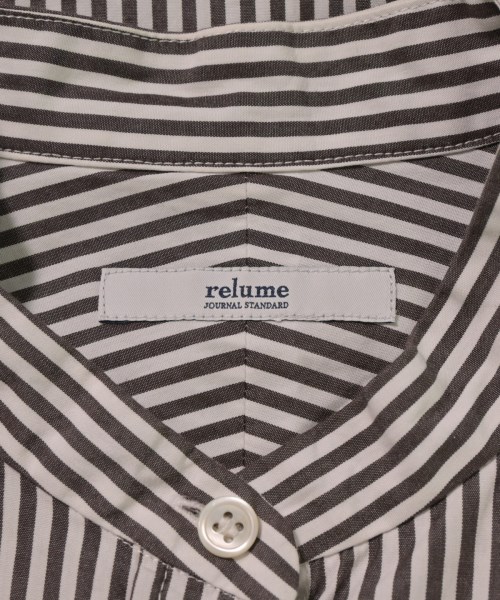 JOURNAL STANDARD relume（ジャーナルスタンダードレリューム）シャツワンピース グレー サイズ:F レディース/2200697217028