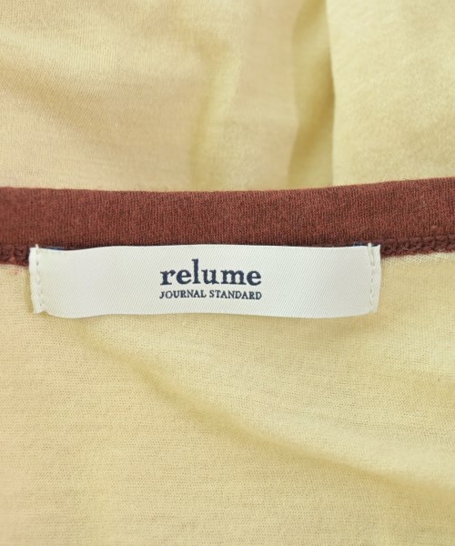 JOURNAL STANDARD relume（ジャーナルスタンダードレリューム）Tシャツ・カットソー ベージュ サイズ:-(M位) レディース/2200697959027