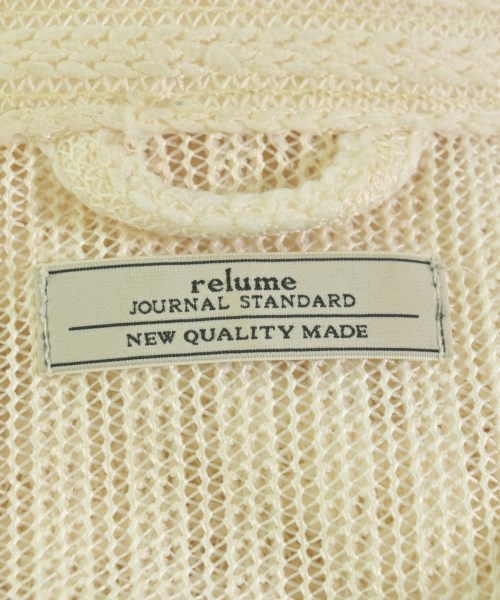 JOURNAL STANDARD relume（ジャーナルスタンダードレリューム）カーディガン 白 サイズ:L レディース/2200697968050
