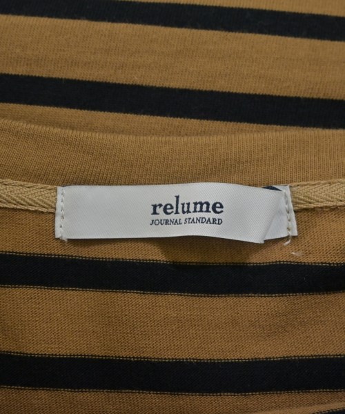 JOURNAL STANDARD relume（ジャーナルスタンダードレリューム）Tシャツ・カットソー ベージュ サイズ:F レディース/2200697320018
