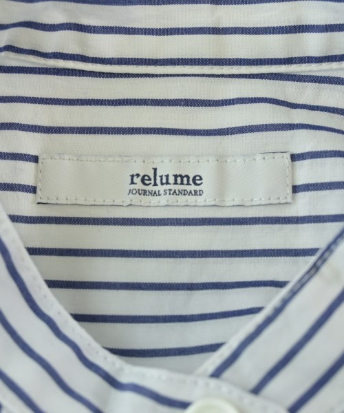 JOURNAL STANDARD relume（ジャーナルスタンダードレリューム）カジュアルシャツ 白 サイズ:F レディース/2200697320025