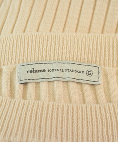 JOURNAL STANDARD relume（ジャーナルスタンダードレリューム）タンクトップ ベージュ サイズ:F レディース/2200701157029
