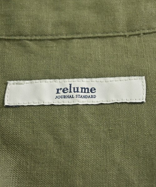 JOURNAL STANDARD relume（ジャーナルスタンダードレリューム）ブラウス カーキ サイズ:F レディース/2200693006329
