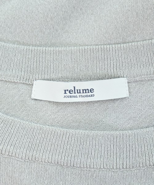 JOURNAL STANDARD relume（ジャーナルスタンダードレリューム）ニット・セーター グレー サイズ:F レディース/2200694623037