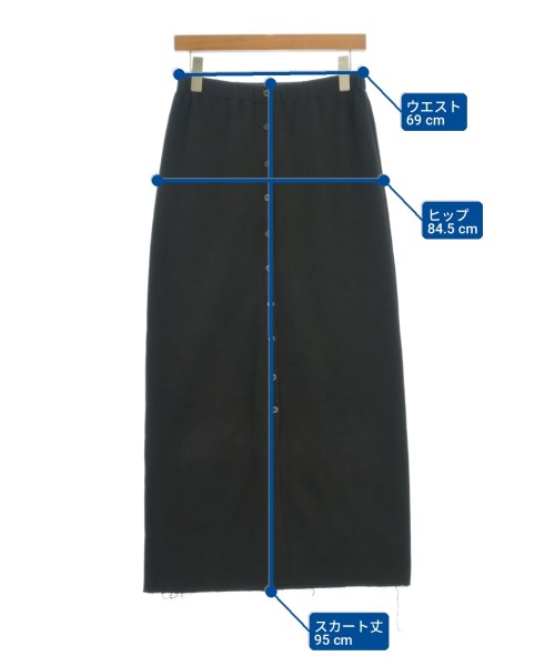 JOURNAL STANDARD relume（ジャーナルスタンダードレリューム）ロング・マキシ丈スカート 黒 サイズ:F レディース/2200697468024