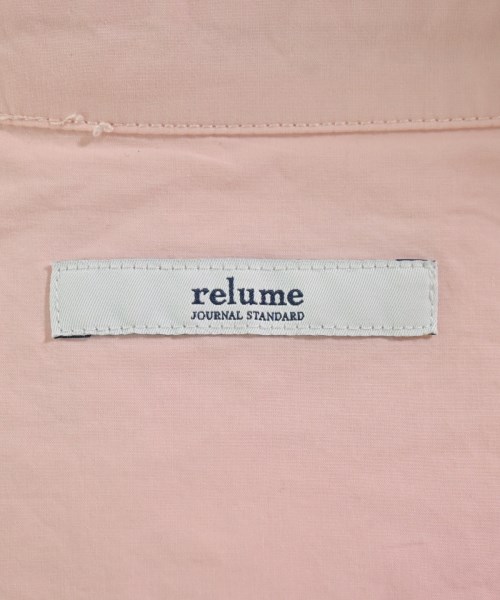 JOURNAL STANDARD relume（ジャーナルスタンダードレリューム）カジュアルシャツ ピンク サイズ:F レディース/2200697468086
