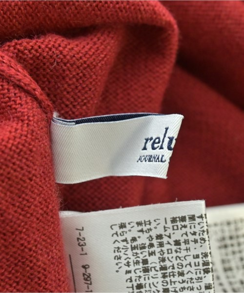 JOURNAL STANDARD relume（ジャーナルスタンダードレリューム）ニット・セーター 赤 サイズ:F レディース/2200697658043