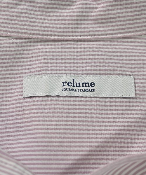 JOURNAL STANDARD relume（ジャーナルスタンダードレリューム）カジュアルシャツ ピンク サイズ:F レディース/2200698781115