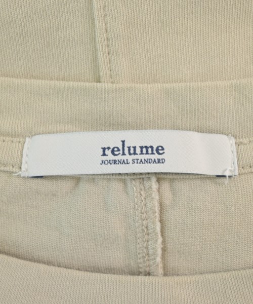 JOURNAL STANDARD relume（ジャーナルスタンダードレリューム）Tシャツ・カットソー ベージュ サイズ:F レディース/2200699333054