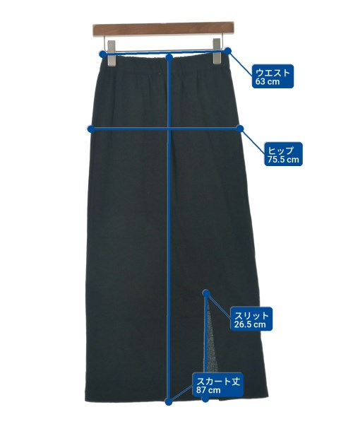 JOURNAL STANDARD relume（ジャーナルスタンダードレリューム）ロング・マキシ丈スカート 黒 サイズ:F レディース/2200700379040