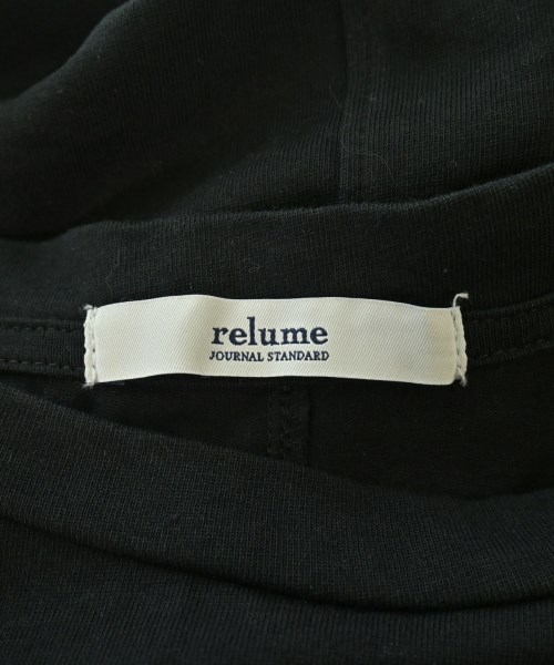 JOURNAL STANDARD relume（ジャーナルスタンダードレリューム）Tシャツ・カットソー 黒 サイズ:F レディース/2200700379057