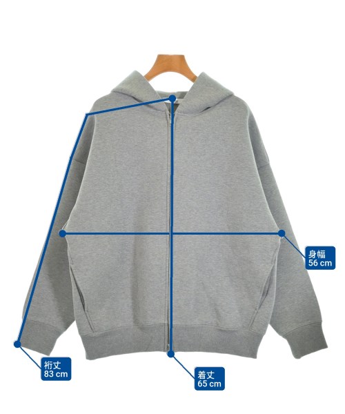 JOURNAL STANDARD relume（ジャーナルスタンダードレリューム）パーカー グレー サイズ:F レディース/2200645510010