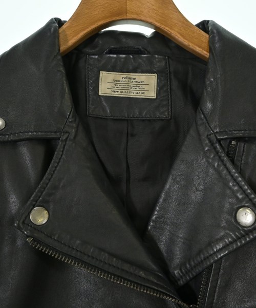 JOURNAL STANDARD relume（ジャーナルスタンダードレリューム）ライダース 黒 サイズ:36(S位) レディース/2200655026013